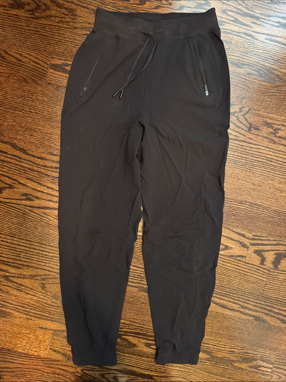 Women’s Lululemon Black Drawstring Jogger Pants